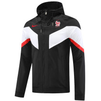 22-23 France Black Windbreaker