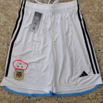 22-23 Argentina Grey White Shorts Pants (三星)(白灰)