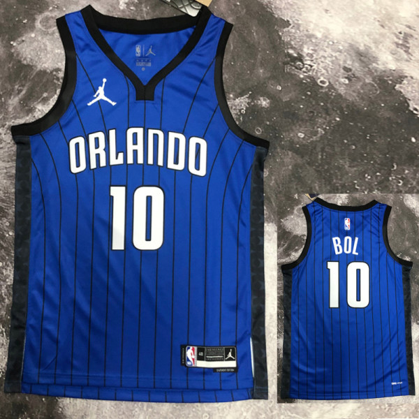 22-23 Magic BOL #10 Royal blue Top Quality Hot Pressing NBA Jersey (Trapeze Edition)