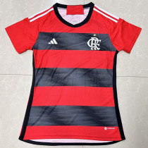 23-24 Flamengo Home Women Soccer Jersey (女)