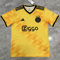 23-24 Ajax Yellow Fans Soccer Jersey