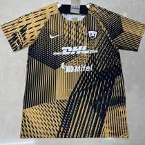 2023 Pumas UNAM Yellow Black Training shirts