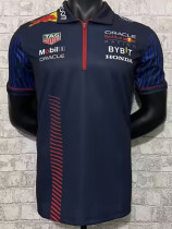 2023 Red Bull Royal blue Polo Racing Suit (有领)