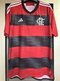 23-24 Flamengo Home 1:1 Fans Soccer Jersey