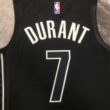 22-23 NETS DURANT #7 Black Top Quality Hot Pressing NBA Jersey (Trapeze Edition)