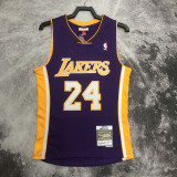 2009 LAKERS BRYANT #24 Purple Retro Top Quality Hot Pressing NBA Jersey