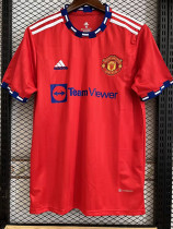 2023 Man Utd Special Edition Red Blue Fans Training Shirts (蓝广告)