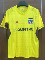 23-24 Colo-Colo Yellow Fans Soccer Jersey
