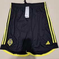 23-24 Seattle Sounders FC Black Shorts Pants