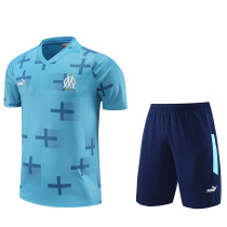23-24 Marseille Lake Blue Training Short Suit