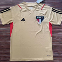 2023 Sao Paulo Khaki Training shirts