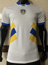 2023 Leeds United White Casual Slim Fit Training shirts