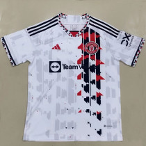 2023 Man Utd Special Edition White Red Training Shirts