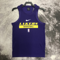 22-23 LAKERS Purple NBA Training Vest