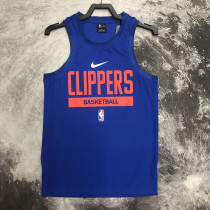 22-23 CLIPPERS Blue NBA Training Vest