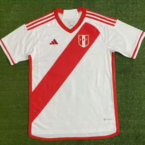 23-24 Peru Home Fans Soccer Jersey