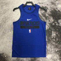22-23 Dallas Mavericks Blue NBA Training Vest