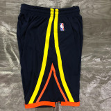 20-21 WARRIORS Black City Edition Top Quality NBA Pants