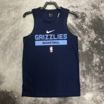 22-23 GRIZZLIES Cyan NBA Training Vest