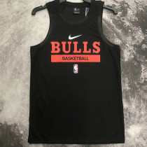 22-23 Bulls Black NBA Training Vest