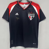 2023 Sao Paulo Commemorative Edition Black Fans Soccer Jersey