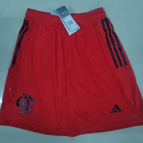 23-24 Flamengo Red Shorts Pants