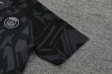 23-24 PSG Black Grey Training Short Suit