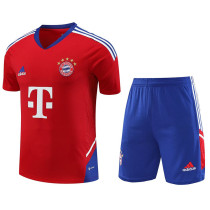 23-24 Bayern Red Training Short Suit