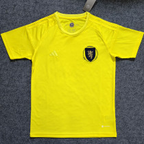 2023 Scotland Yellow GoalKeeper Soccer Jersey