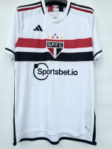 23-24 Sao Paulo Home 1:1 Fans Soccer Jersey