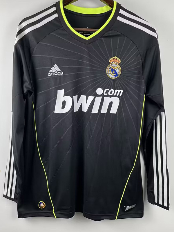 2010-2011 RMA Away Long Sleeve Retro Soccer Jersey (长袖)