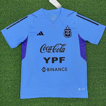 22-23 Argentina Sky Blue Training shirts 三星