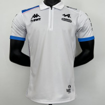 2023 F1 ALPINE White Polo Racing Suit(有领)