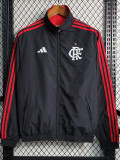 2023 Flamengo Red & Black Double Sided Windbreaker (双面风衣)