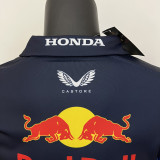 2023 F1 Red Bull Royal Blue Polo Racing Suit(有领)