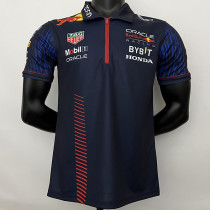 2023 F1 Red Bull Royal Blue Polo Racing Suit(有领)