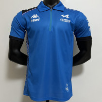 2023 F1 ALPINE Blue Polo Racing Suit(有领)