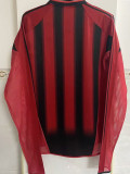 2004-2005 ACM Home Long Sleeve Retro Soccer Jersey (长袖)