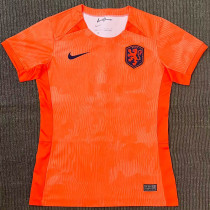 2023 Netherlands Home W World Cup Women Soccer Jersey (女)