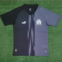 23-24 Marseille Black Grey Training shirts
