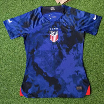 22-23 USA Away World Cup Women Soccer Jersey (女)四星