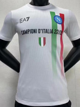 2023 Napoli CAMPION Player Version White T-Shirts