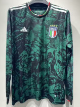 2023 Italy Special Edition Green Long Sleeve Soccer Jersey (长袖)