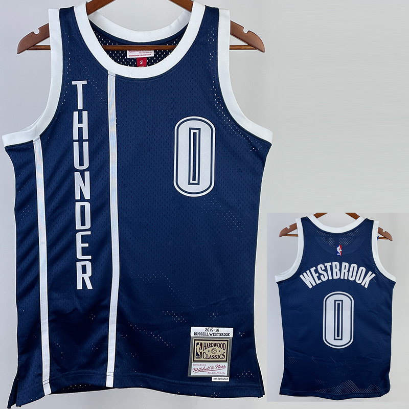 Russell westbrook on sale hardwood classic jersey