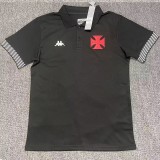 23-24 Vasco Black Polo Short Sleeve