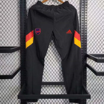 2023 ARS Black Windproof Sports Long Pants (红黄边） 阿森娜