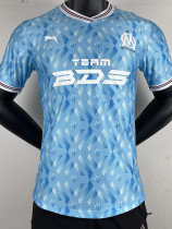 2023 Marseille Blue Special Edition Player Version Soccer Jersey