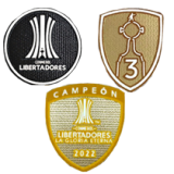Libertadores 3+Campeon 2022(解放/新3/冠军胸前)