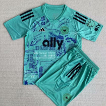 23-24 CHarlotte FC Blue Special Edition Kids Soccer Jersey (带章)