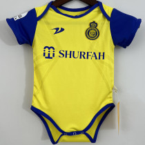 23-24 AL-Nassr Home Baby Infant Crawl Suit